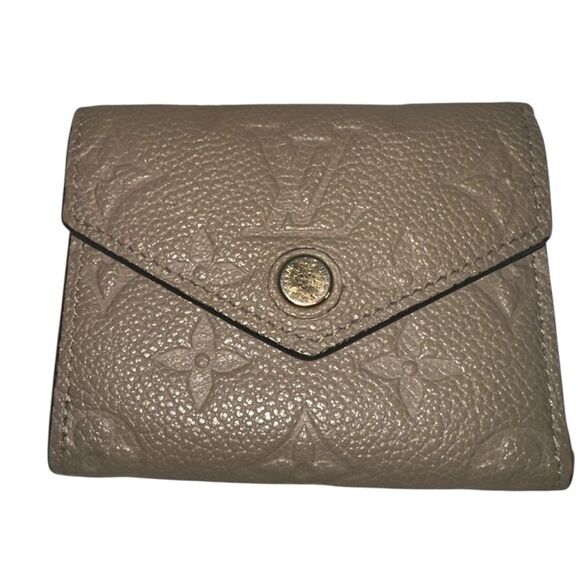 Louis Vuitton Small Beige Zoe Empreinte Wallet - Picture 2 of 14